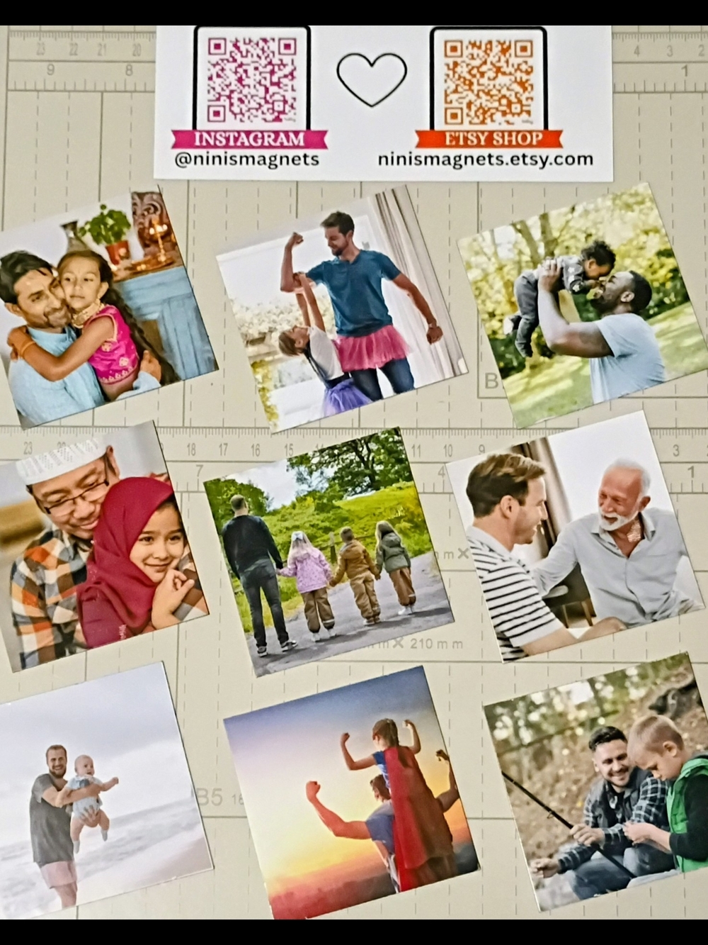 12 Pack, Custom Photo Magnets - Picture 4 of 4